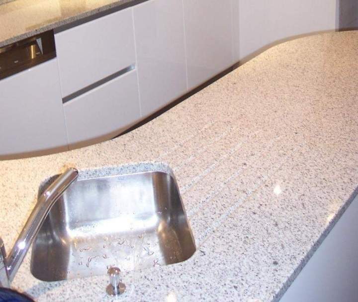 Plan de travail en granit Coubert